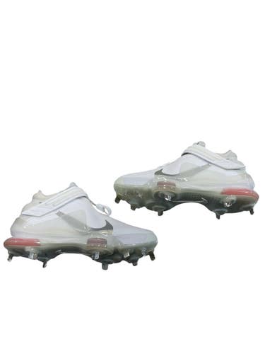 Used Nike METAL CLEATS BB/SB Cleats White Senior 8 11873-S000245179