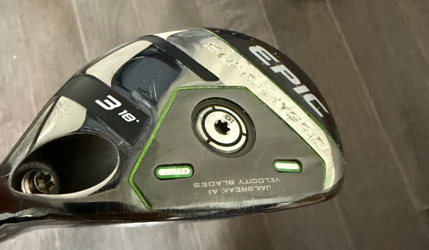 Men's 2021 Callaway Epic Super Right Handed Hybrid (Used)