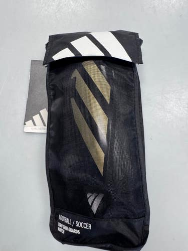 Used Adidas Soccer Shin Guards Adult Black MD 11860-S000313501