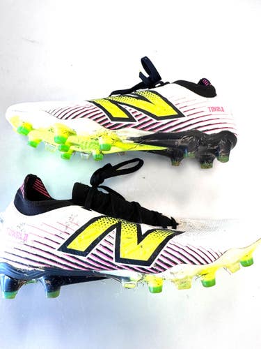 Used New Balance Soccer Cleats White Senior 9 11860-S000313493