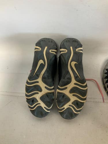 Used Nike ALPHA Adult FB Cleats Black Senior 9.5 11823-S000041141