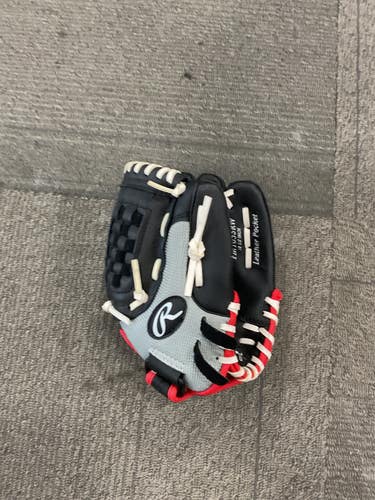 Used Rawlings PLAYMAKER SERIES BB/SB Glove RH Throw Black 10 1/2" 11614-S000241738