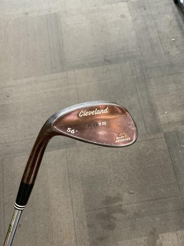 Used Cleveland CG15 ZIP GROOVES Golf Wedge Mens RH 56 Degree 11614-S000241714