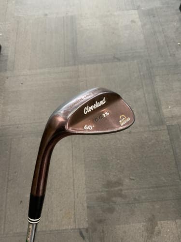 Used Cleveland CG15 ZIP GROOVES Golf Wedge Mens RH 60 Degree 11614-S000241715