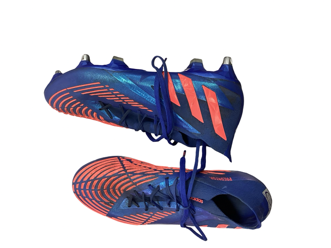 Used Adidas PREDATOR EDGE.1 SOFT GROUND Soccer Cleats Royal Blue Senior 9.5 11613-S000187616