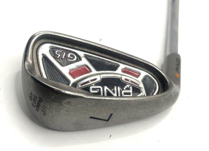 Left Handed Ping G15 Orange Dot 7 Iron AWT Regular Flex Steel