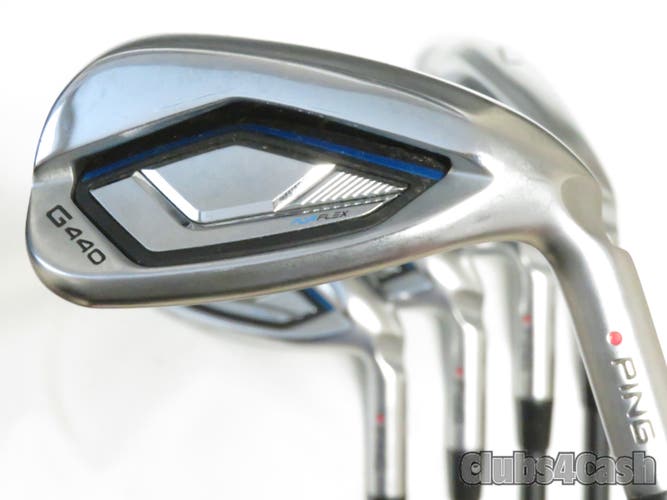 PING G440 Irons Red Dot Alta CB Blue SR-Flex 7-P+U Retro Specs -1/2" SENIOR