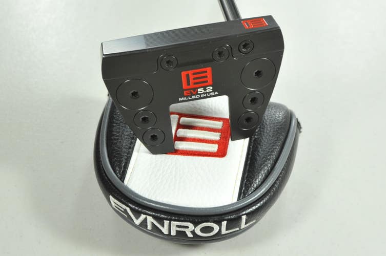 Evnroll EV5.2 Black 37" Putter Right MMT 135g Graphite with Head Cover # 203905