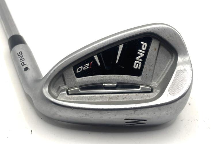 Ping i20 PW Pitching Wedge Black Dot Ping CFS Stiff Steel Tour Velvet Midsize