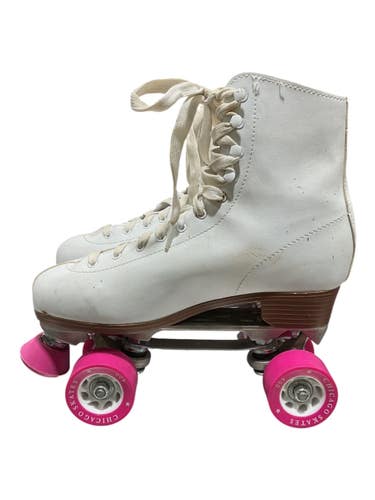 Used CHICAGO Roller Hockey Skates White Senior 10 11847-S000037646