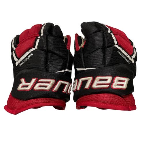 Used Bauer 3S PRO Junior Gloves Red 12" 11847-S000037723