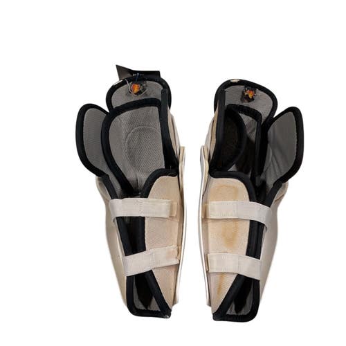 Used Easton Junior Shin Guards White 10" 11847-S000037707