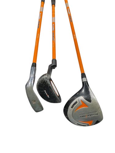 Used Powerbilt Jr Club Set LH 4 Piece 11847-S000037703