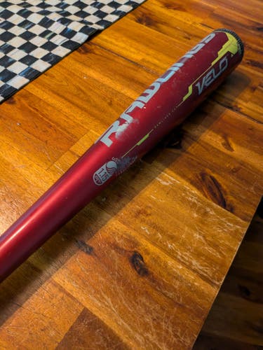 Rawlings Velo USSSA Certified Bat (-10) 20 oz 30" (Used)