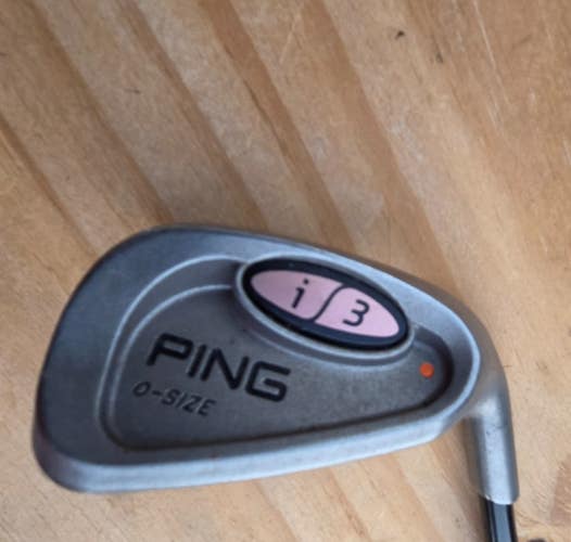 36.25 IN LADIES PING i3 O SIZE ORANGE DOT CAVITY BACK  PW GOLF CLUB NICE ARB726