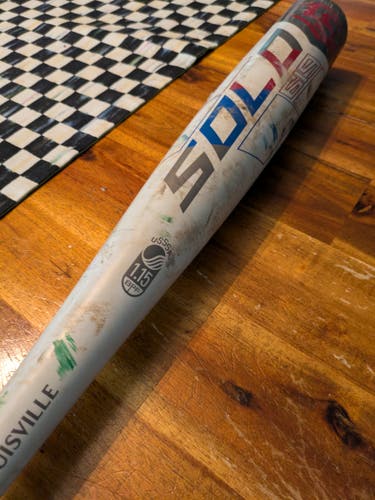 Louisville Slugger Solo 619 Alloy USSSA Certified Bat (-10) 21 oz 31" (Used)