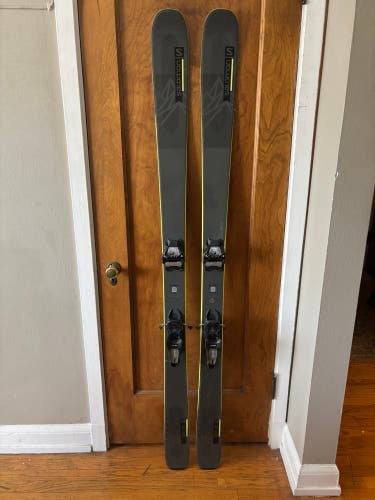 Salomon QST 92 185cm with Marker Griffon Bindjngs