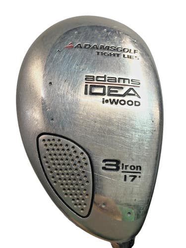 Adams Tight Lies Idea iWood 3 Iron Hybrid 17* RH Regular Graphite 40" Wrap Grip