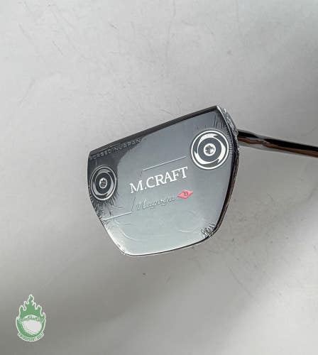 NEW RH Mizuno M Craft Nagoya B Grey Ion Forged 34" Putter Steel Golf Club