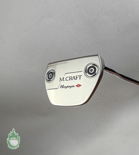 Used RH Mizuno M Craft Nagoya B Nickel Forged 34" Putter Steel Golf Club