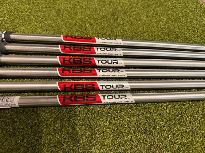 KBS C Taper Lite Regular Flex 5-PW Pulled Shafts