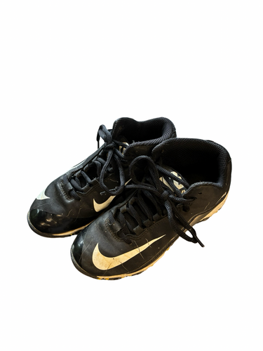Used Nike ALPHA BB/SB Cleats Black Youth 13.0 11682-S000137155