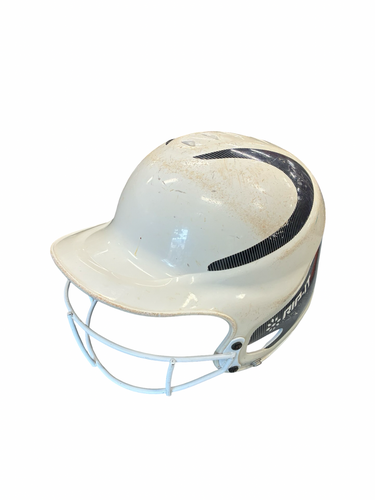 Used RIP-IT HELMET W/MASK Batting Helmet w/Mask White M/L 11682-S000137143