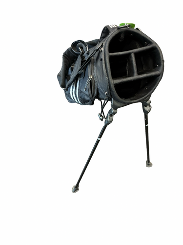 Used Adidas 4 WAY STAND BAG Mens Stand Bag Black 11682-S000137129