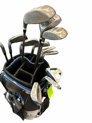 Used Wilson ULTRA Mens Package Set RH Royal Blue 12 Piece 11682-S000137123