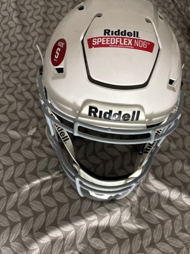 White Small Riddell SpeedFlex Helmet (New)