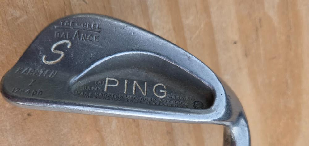 36.5 IN  PING KARSTEN 1 BLACK  DOT CAVITY BACK  SW GOLF CLUB NICE ARB726