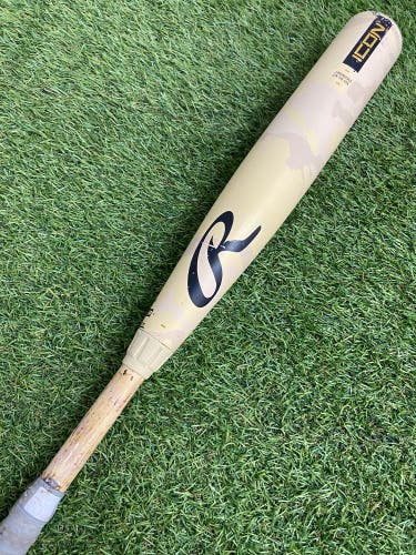 Rawlings Icon Composite (2 5/8") BBCOR Bat 2025 (-3)