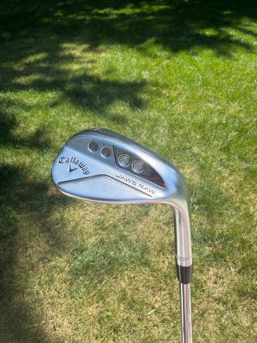 Callaway Jaws Raw Chrome Lob Wedge 60/10 Tour Issue Spinner Wedge Flex 34" NICE