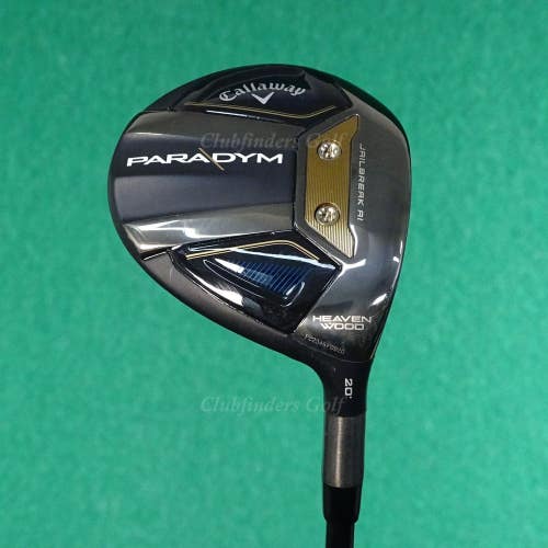 Callaway Paradym 20 Fairway HeavenWood Ventus Red FW 5-A Graphite Seniors