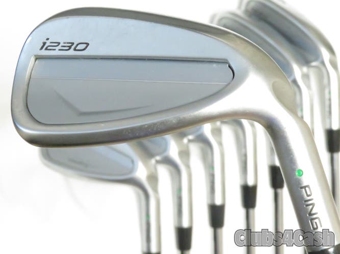 PING i230 Irons Green Dot AWT 2.0 X-Flex 4-P+Uw +1/2" TAll