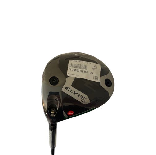 2025 Callaway Elyte Triple Diamond Left Hand Driver Stiff Flex 9 Loft Graphite Shaft 1k Black (New)
