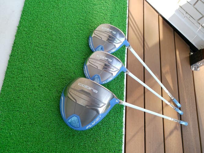 Cobra FLY-Z (Driver, 3W, 5W) Wood Set w/Ladies Flex Shafts