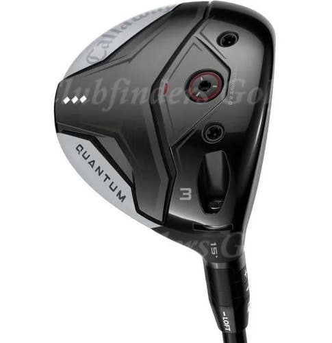 NEW Callaway Quantum Triple Diamond 15 Fairway 3 Wood Ventus Extra Stiff w/HC