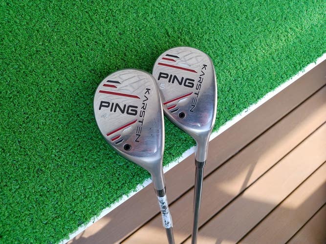 PING KARSTEN (4H & 5H) Hybrid Set w/ 80g Lite Flex Shafts