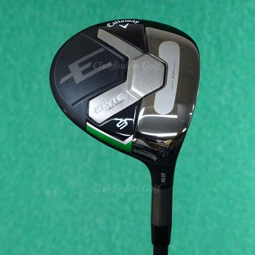 Callaway ELYTE Max Fast 25 Fairway 9 Wood Vanquish 4-R2 Graphite Seniors w/HC