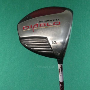 Callaway Big Bertha Diablo 10 Draw Driver Aldila DVS Graphite Seniors w/ HC