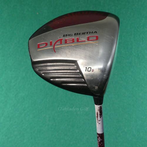 Callaway Big Bertha Diablo 10 Draw Driver Aldila DVS Graphite Seniors w/ HC