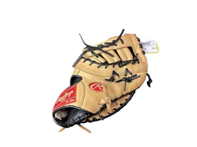 Used Rawlings GGE130SPCFB BB/SB First Base RH Throw Tan 13" 11846-S000108842