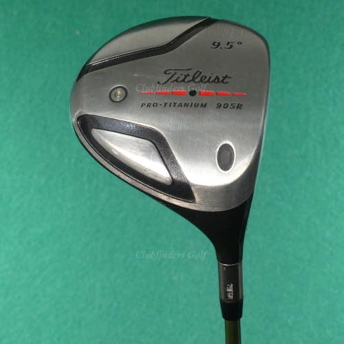 Titleist Pro Titanium 905R 9.5 Driver Aldila NV 75-S Graphite Stiff