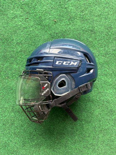 Blue Small CCM Tacks 910 Helmet (Used)