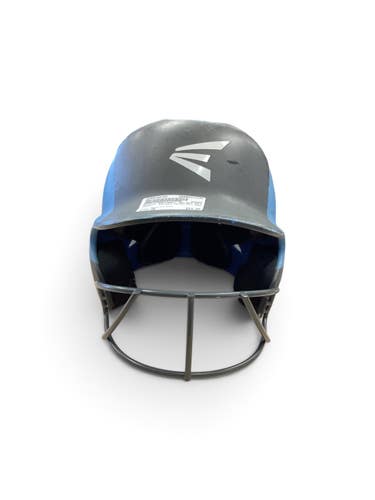 Used Easton SOFTBALL HELMET WITH MASK Batting Helmet w/Mask Carolina Blue One Size 11846-S000108785