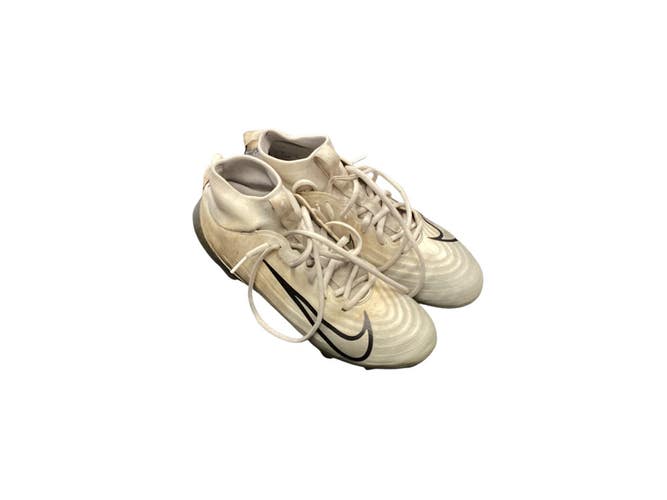 Used Nike Adult FB Cleats White Senior 7.5 11846-S000108798