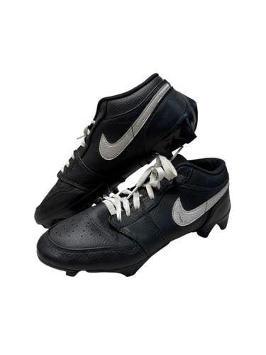 Used Nike AIR JORDAN Adult FB Cleats Black And White Senior 8 11835-S000208286