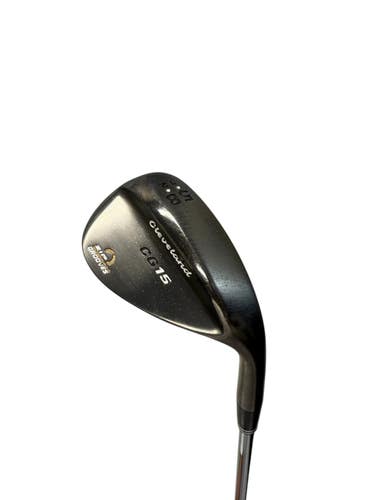 Used Cleveland CG15 Golf Wedge Mens RH Gun Metal Grey 58 Degree 11835-S000211298