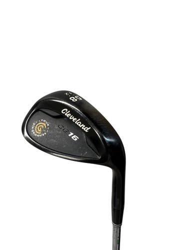Used Cleveland CG16 Golf Wedge Mens RH Black 58 Degree 11835-S000211297